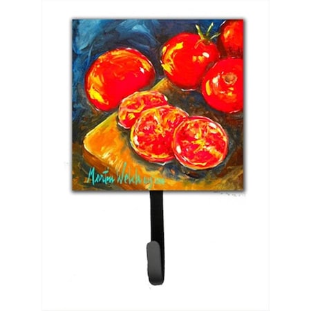 Jensendistributionservices Vegetables - Tomato Slice It Up Leash Or Key Holder MI1717159